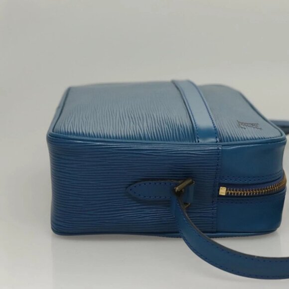 LOUIS VUITTON Epi Trocadero 27 Shoulder Bag Blue - Picture 5 of 14
